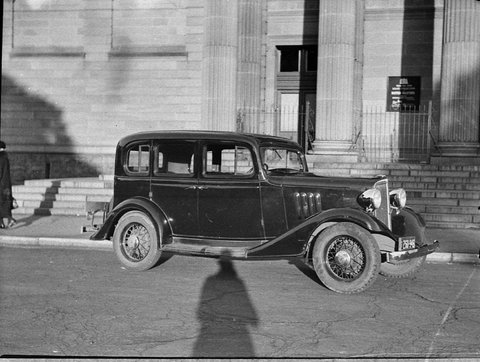 193334 Chevrolet car taken for Liberty Motors, 1937