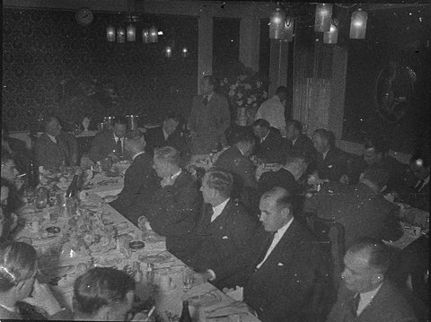 21 Club Dinner Ushers Hotel, 1947