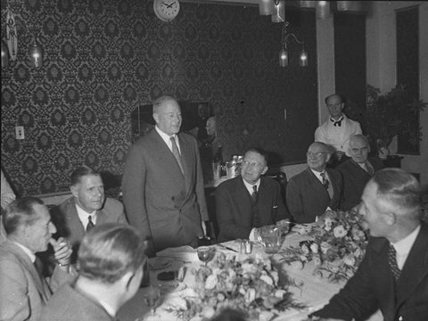 21 Club Dinner Ushers Hotel, 1947