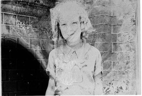 Portrait of a girl possibly at an eisteddfod, 1930s