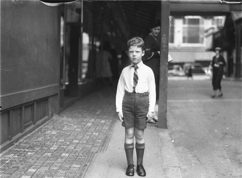 A study of a small boy, 1930s