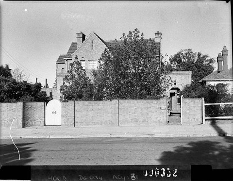 A twostorey old style villa No 44 taken for Building, 1942