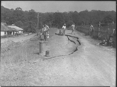 Addison Road landslide, 1953