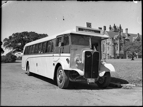 AEC Dunmore Street bus, 1947
