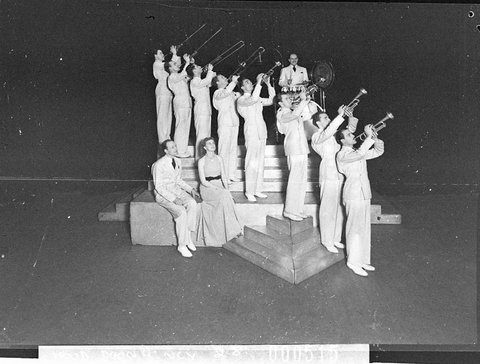 AmeriCanadian Band at the Tivoli, 1937