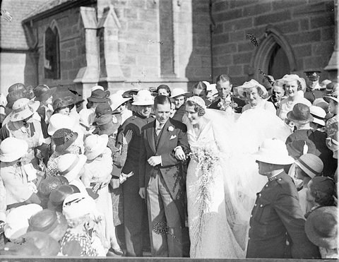 Anderson wedding, 1930s