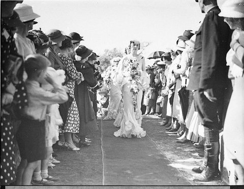 Anderson wedding, 1930s