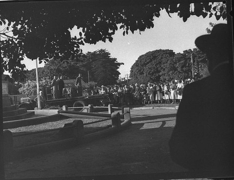 Anzac service Hamilton, 1953