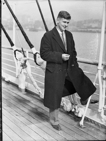 Arrivals by Wanganella, 1935