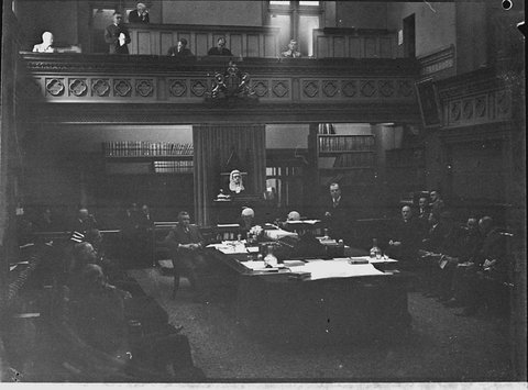 AUP Greater Newcastle bill being passed, 1937