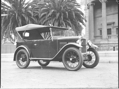 Austin 7 taken for Liberty Motors, 1937