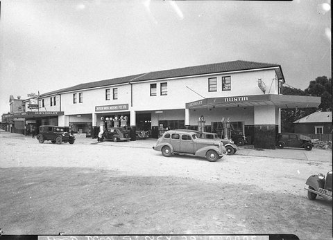 AustinChevrolet car sales and service Butler Bros Hornsby for Daily Telegraph classified ad, 1937