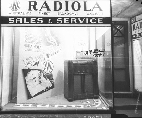 AWA Radiola cabinet radios, 1946