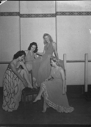 Ballet girls taken for Rod Gurr, c. 1943