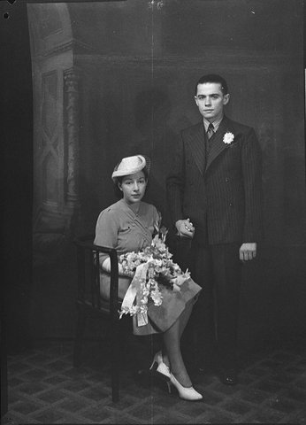 Bell wedding, 1940