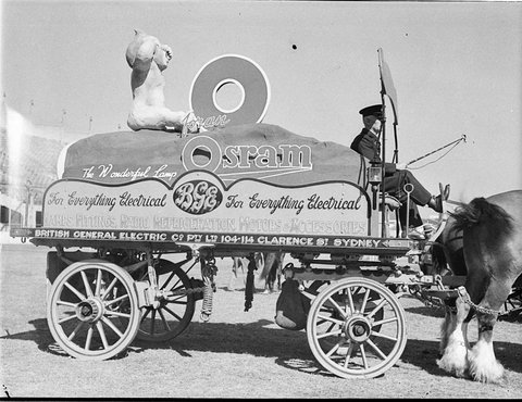 BGE wagons at RAS, 1941