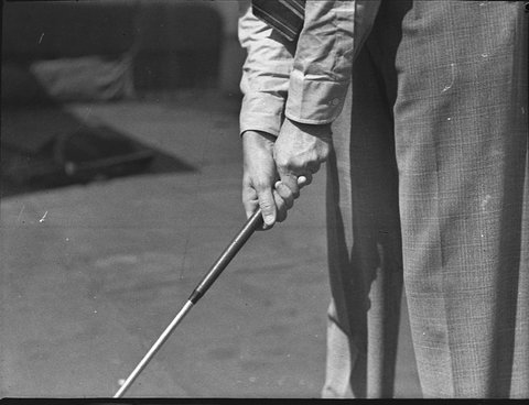 Bill Bolger at Mick Simmons taken for Golf in Australia, 1939