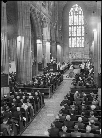 Billy Hughes funeral, 1952