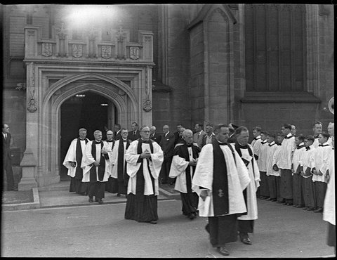 Billy Hughes funeral, 1952