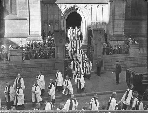Bishop Kirkbys funeral, 1935