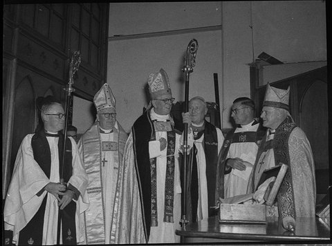 Bishops jubilee and Synod, 1954