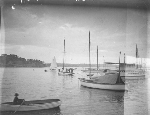 Boats Sydney Harbour, 1929
