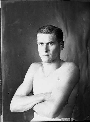 Boxer taken for Leichhardt Stadium, 1936