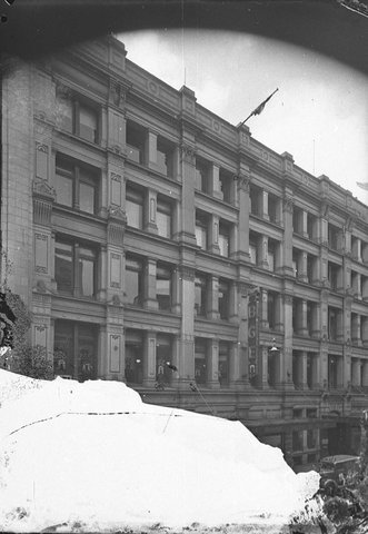 British General Electric Co building in Clarence Street, 1941