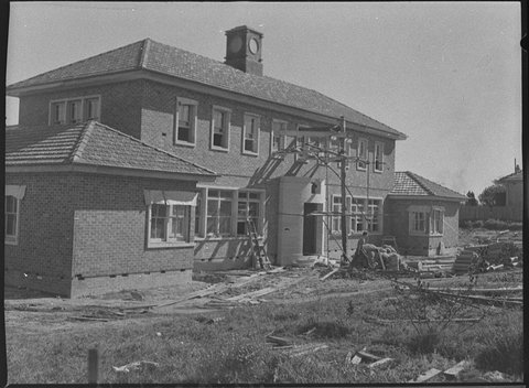 Brown Homes dedication, 1955