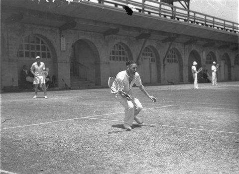 C J Molan Lawn Tennis Country Carnival Rushcutters Bay January 1935