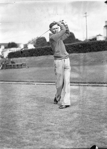 Caddies golf, 1934