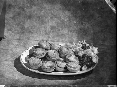 Cakes taken for Smiths Weekly cookery page, 1947