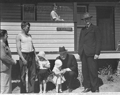 Canon Hammond at Hammondville, 1936