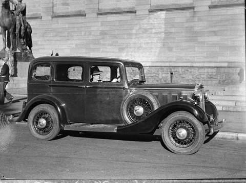 Car taken for Daily Telegraph classified ads, 1937