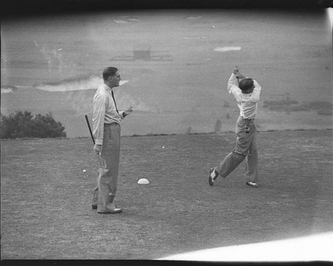 Championship golf at Kensington taken for Golf in Australia, 1939