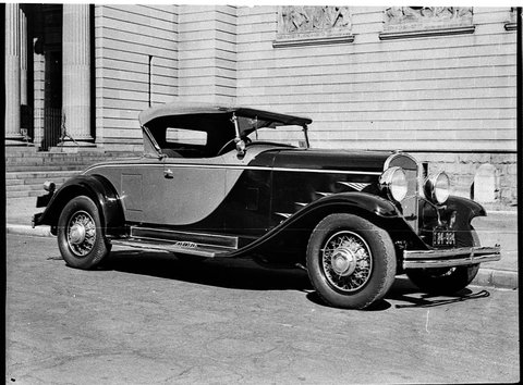 Chrysler roadster, 1937