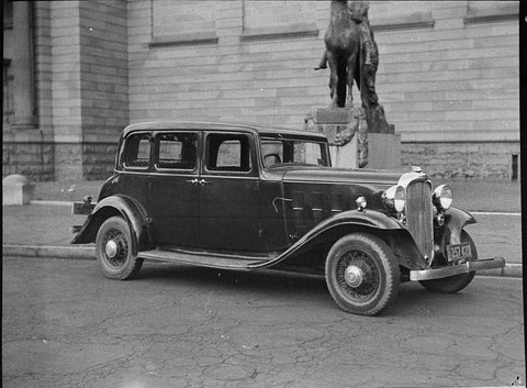 Citroen sedan taken for Liberty Motors, 1937