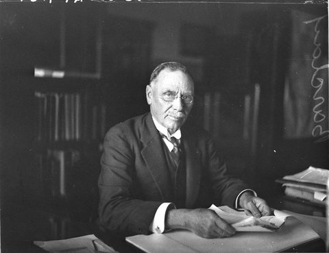 Collector of Customs Mr Barclay, 1930s