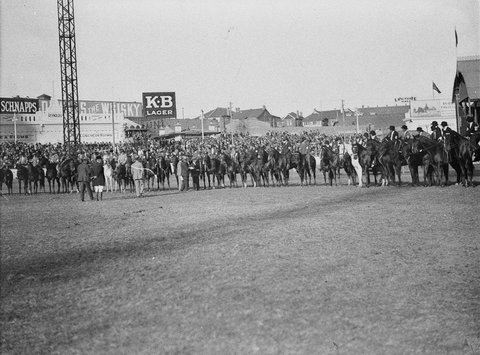 Competitors in the equestrian Dressage event, 1925–57