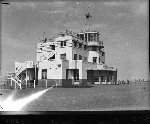 Control tower taken for Building Publishing Co, 1941