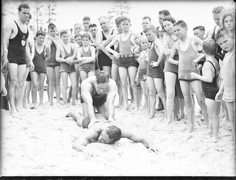 Coogee surf, 1936