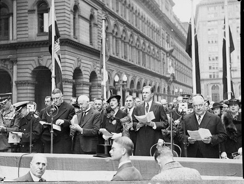 Coronation Martin Place, 1937
