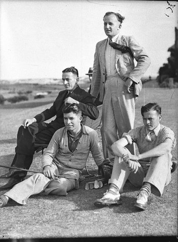 Country golf at Kensington, 1938