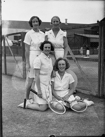 Country Week tennis, 1937