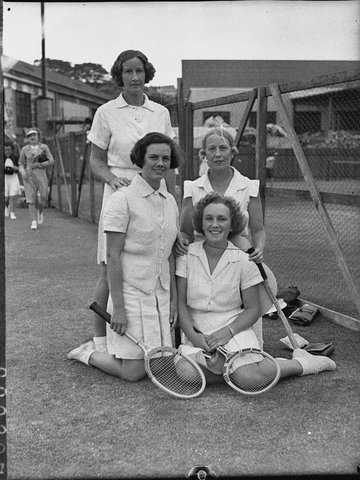 Country Week tennis, 1937