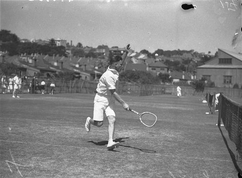 D Smith Lawn Tennis Country Carnival Rushcutters Bay January 1935
