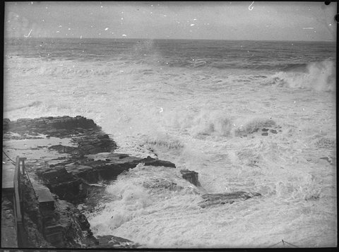 Damaged beaches, 1950