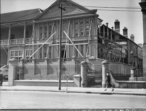 Demolition at Parliament House, 1937