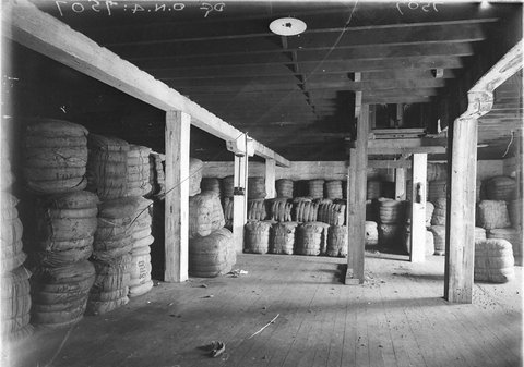 Dumped wool bales, 1930s