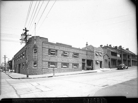 EC Bishop and Co Engineers new building taken for Building Publishing Co, 1944
